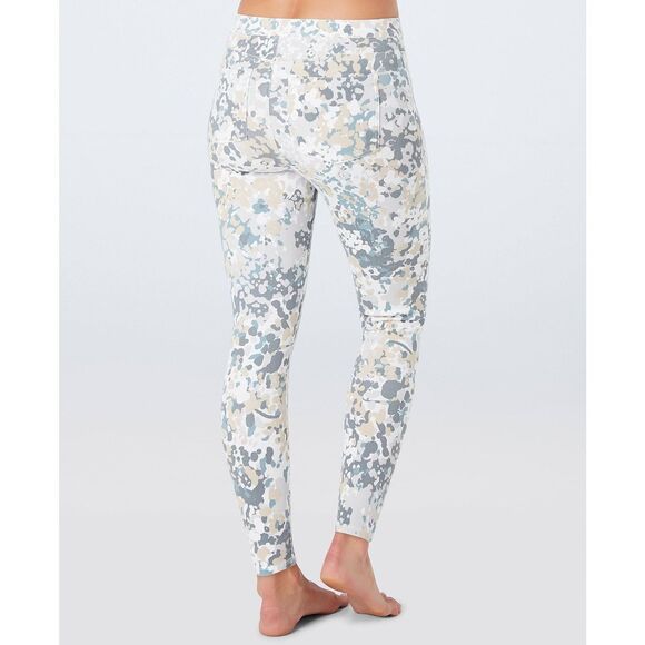 Spanx Jean-ish Leggings Womens Medium Multicolor Floral Print Soft Denim Pull On - Picture 3 of 13